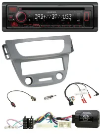 Kenwood Lenkrad CD USB Bluetooth DAB Autoradio für Renault Megane 3 2012-2014 gr