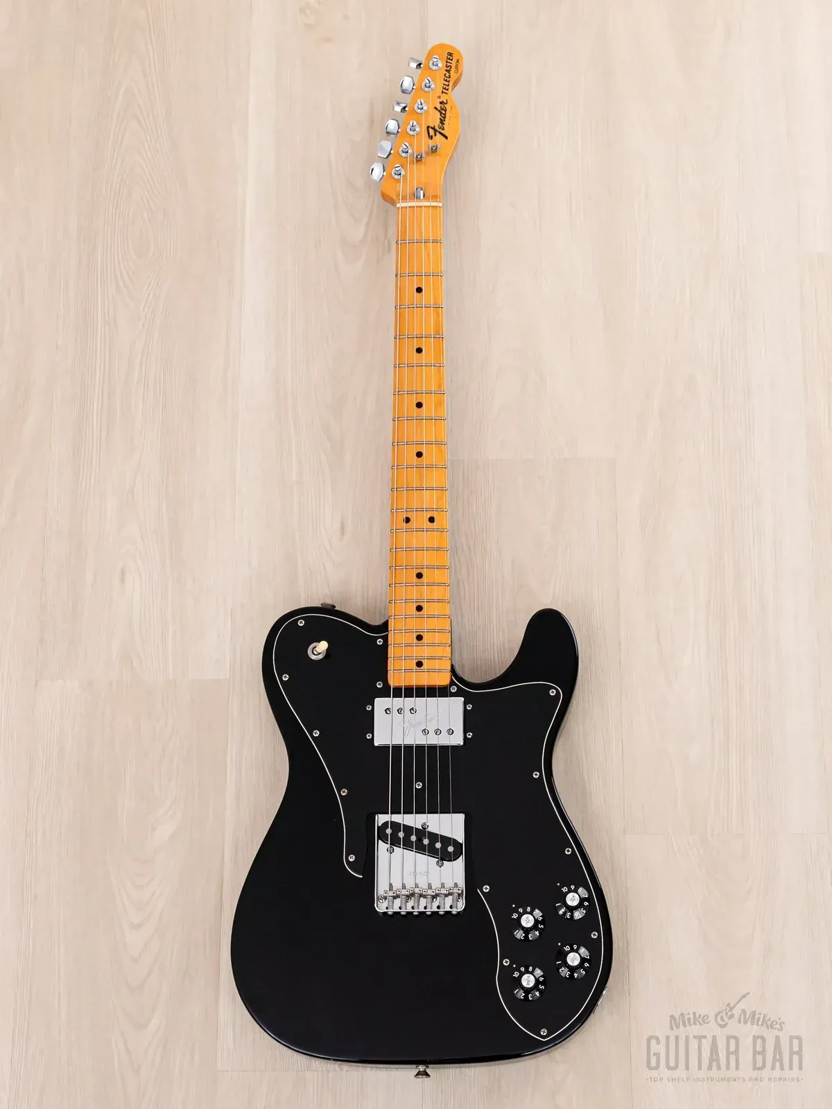 Электрогитара Fender American Vintage 1972 Telecaster Custom HS Black w/case USA 2004