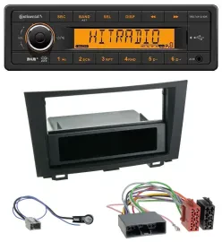 Continental 1DIN DAB MP3 AUX USB Autoradio für Honda CR-V (ab 2007)