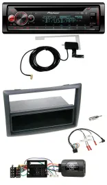 Автомагнитола Pioneer DAB, CD, USB, Bluetooth для Renault Megane (2009–2012) с поддержкой управления на руле