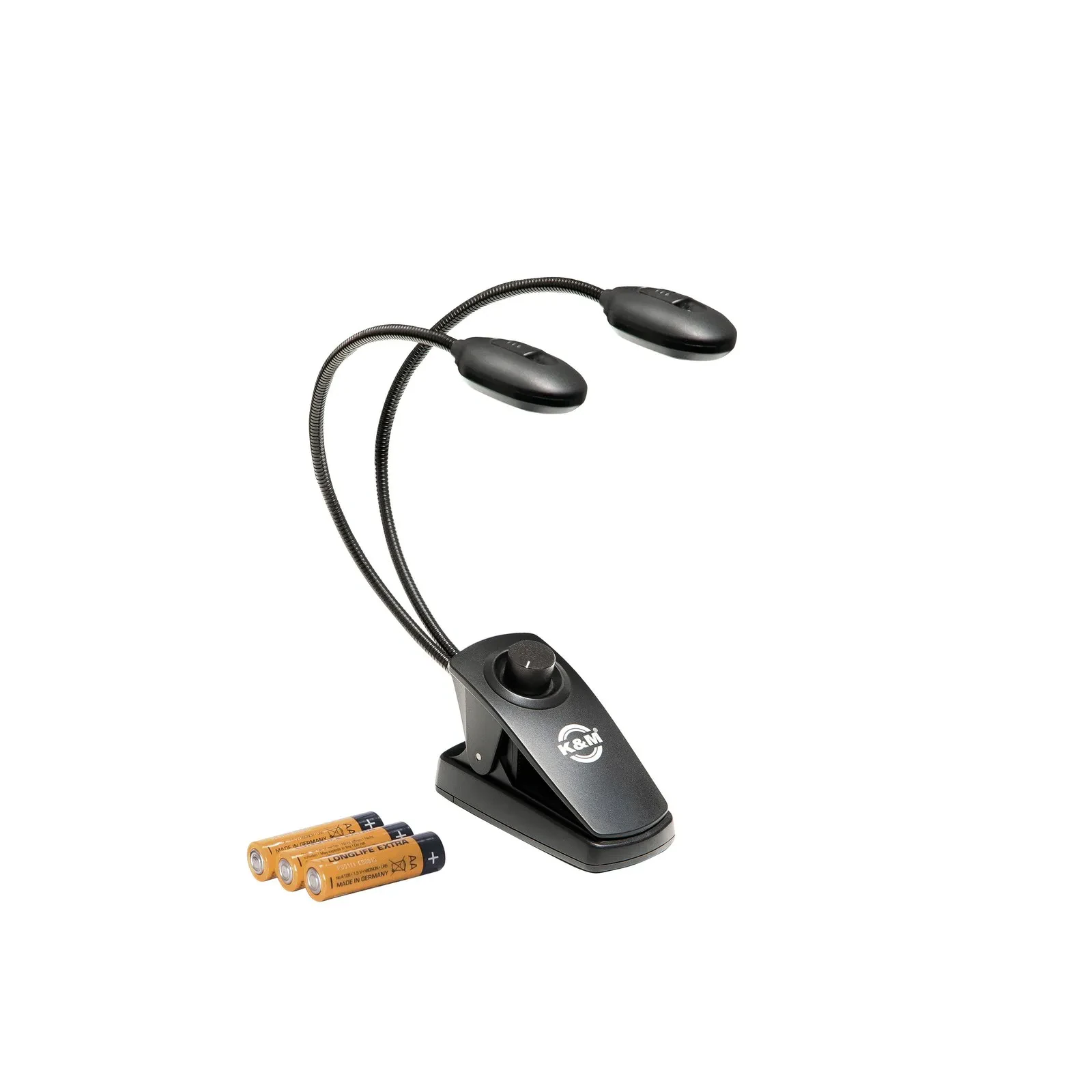 König & Meyer 12271 Notenpultleuchte Twin Head Pro - Notenpultleuchte