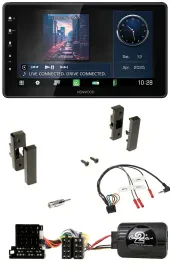 Kenwood Lenkrad Bluetooth USB DAB Autoradio für Audi A3 8L 1996-2000
