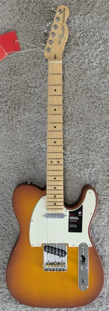 Б/У Электрогитара Fender American Performer Telecaster FSR, кленовая накладка, медовый санберст