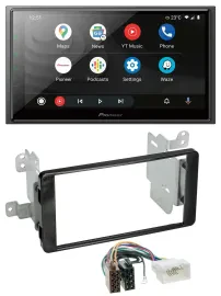 Автомагнитола для Mitsubishi Outlander Pioneer 2DIN USB DAB MP3 Bluetooth