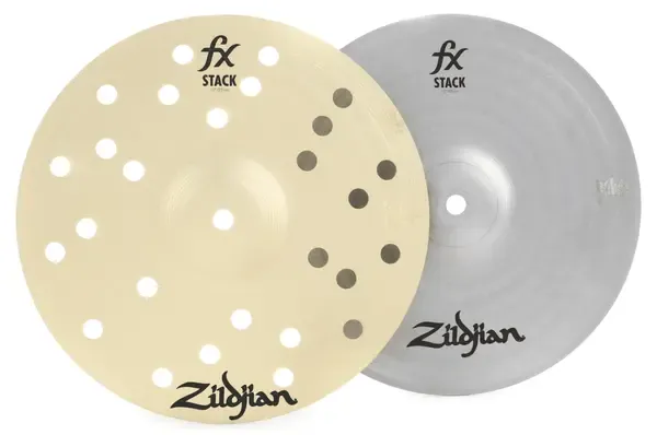 Тарелка барабанная Zildjian 10" FX Family Stack (пара)