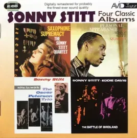 CD-диск Sonny Stitt — Saxophone Supremacy / Personal Appearance / Sits In With The Oscar Peterson Trio / The Battle Of Birdla (2CD)