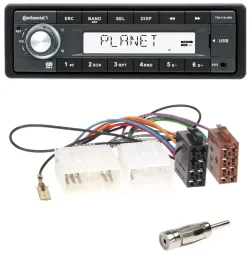 Continental USB MP3 AUX 1DIN Autoradio für Mazda MPV (1988-1999)