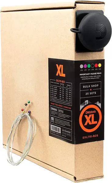 Струны для электрогитары D'Addario EXL110-B25, 25 комплектов