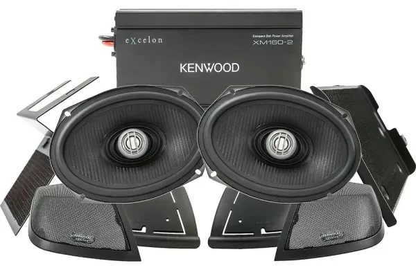 Kenwood P-HD2R Saddlebag Speakers Upgrade Kit - Sonic Electronix