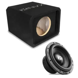 Сабвуфер пассивный NVX NE81P_ESW84 8", фазоинверторный, щелевой порт, корпус 3/4" MDF, 1 динамик