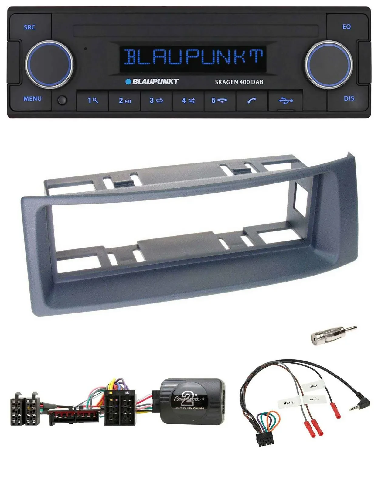 Blaupunkt DAB USB Bluetooth Lenkrad Autoradio für Renault Scenic Megane 1996-200