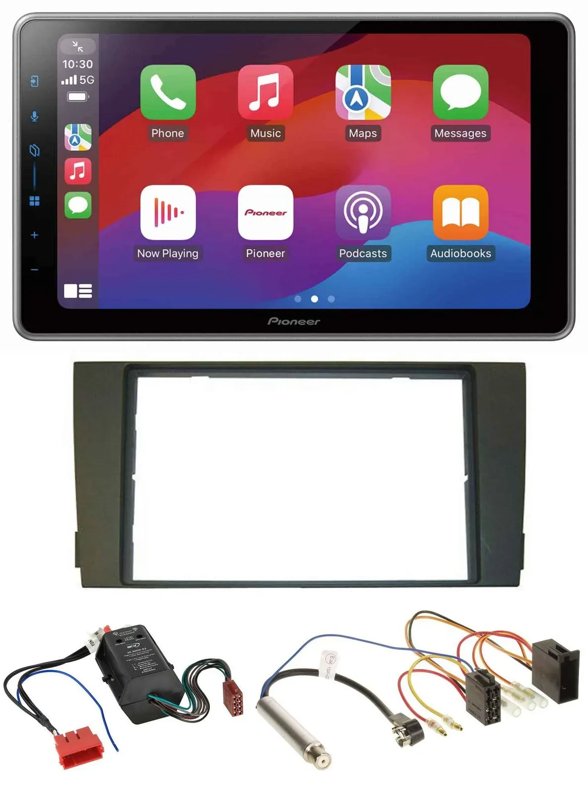 Pioneer MP3 USB DAB Bluetooth 2DIN Autoradio für Audi A6 01-05 C5 Bose Aktivsyst