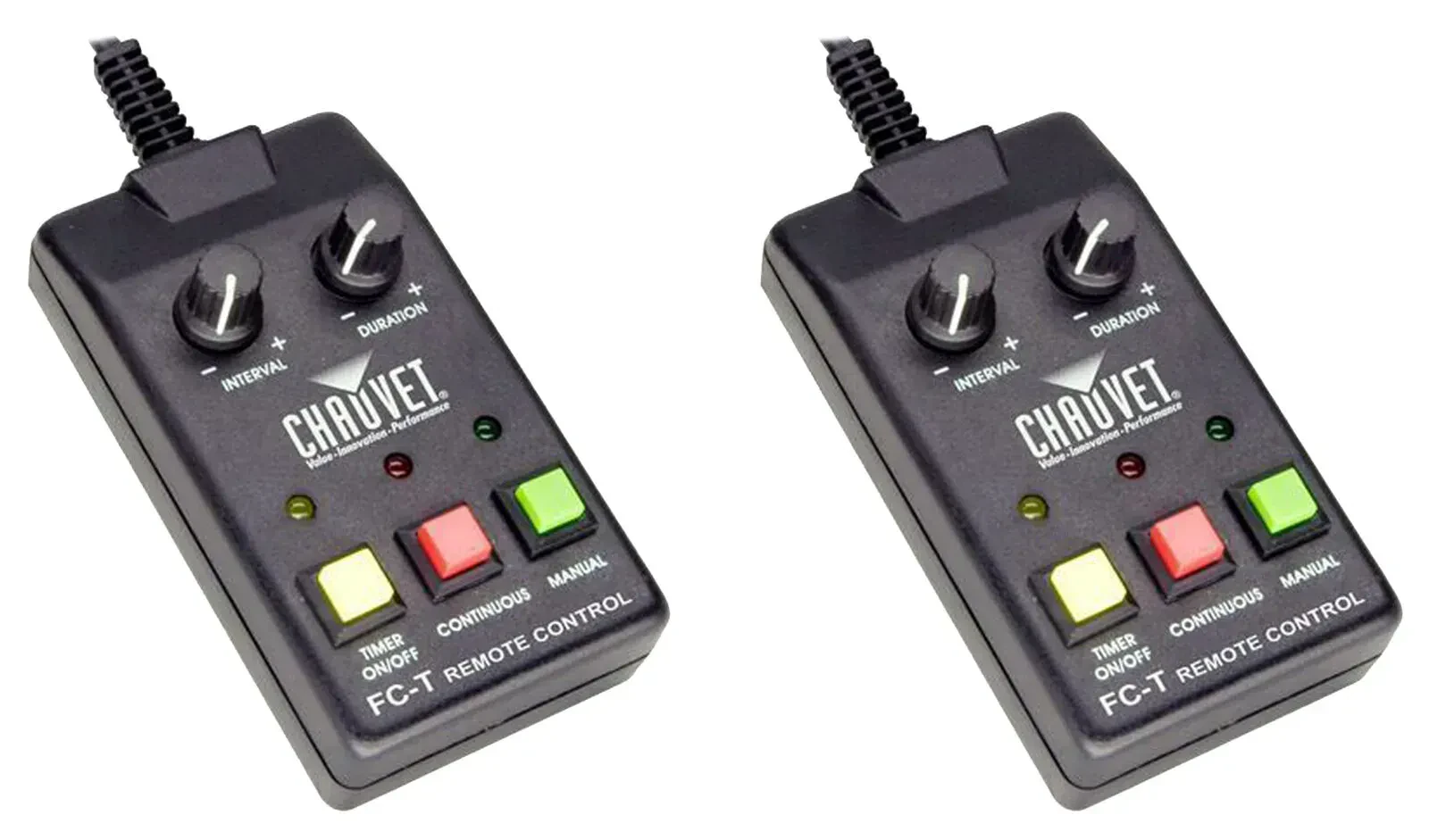 Пульт-таймер для дым-машины Chauvet DJ FC-T, проводной, совместим с Hurricane H900/H1100/H1300 (набор, 2 шт.)