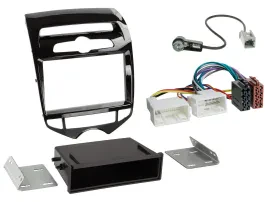 Einbauset DIN Autoradio für Hyundai ix20 ab 10 autom. Klima