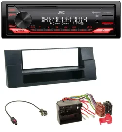 JVC Bluetooth USB DAB MP3 Autoradio für BMW X5 E53 5er E39 Quadlock Ablagefach