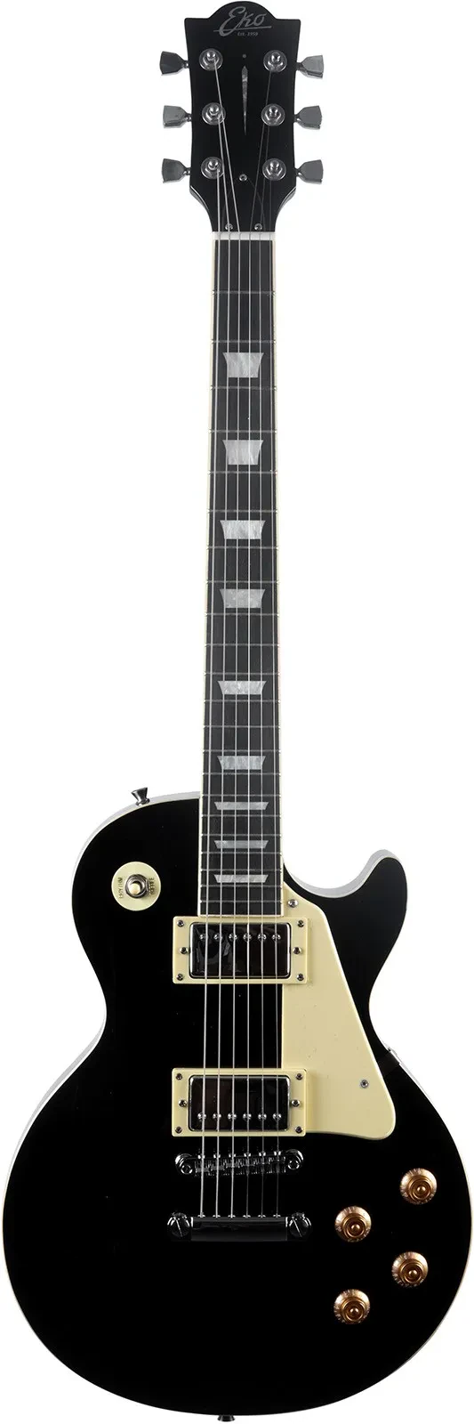 EKO LS-300 E-Gitarre Black