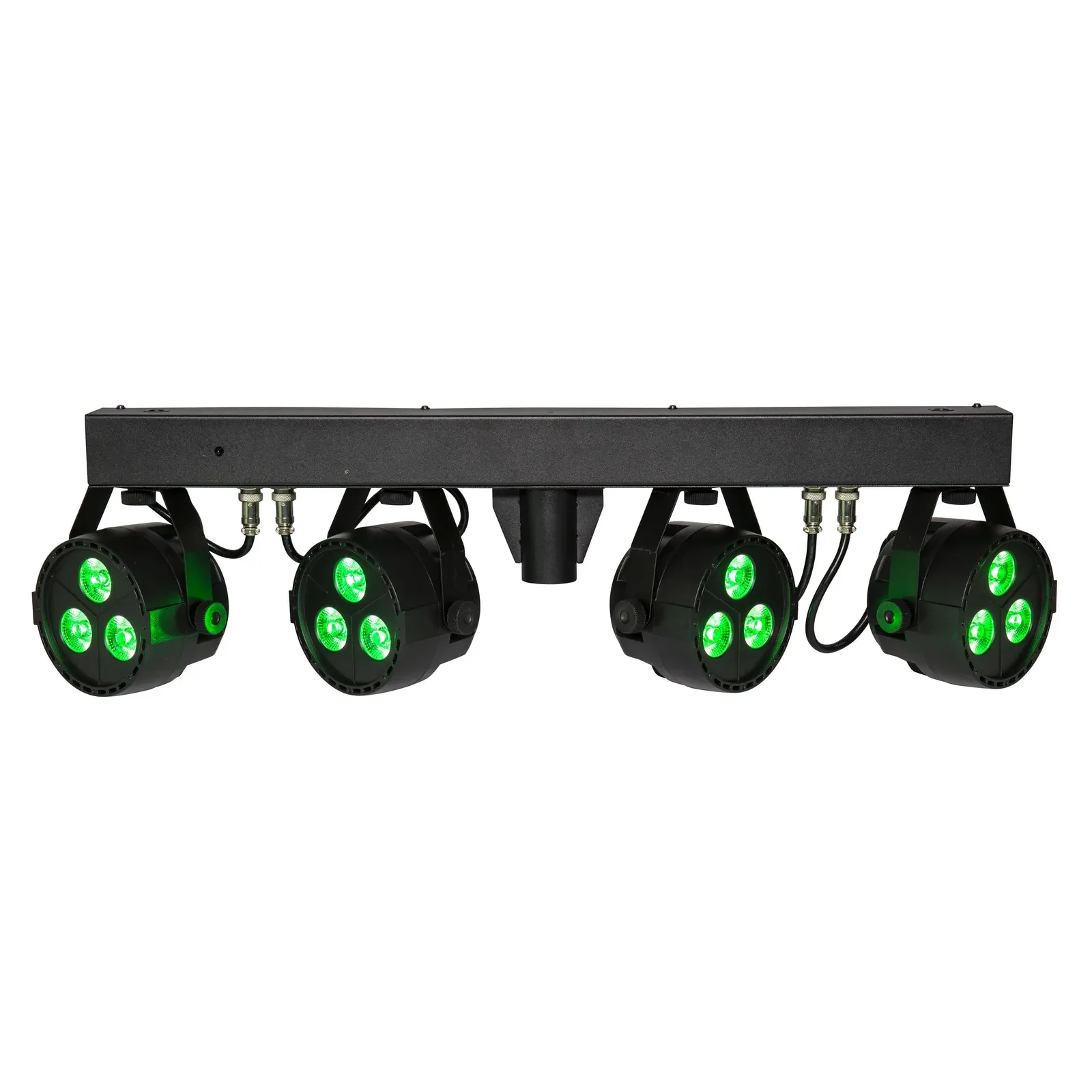 CLS Nano RGBW LED Set, Dimmer, Strobe, DMX, Musiksteuerung, LCD, 35mm Flansch