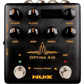 Напольный предусилитель для акустической гитары Nux NAI-5 Optima Air