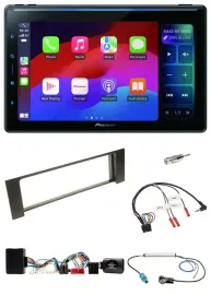 Pioneer Bluetooth DAB Lenkrad USB Autoradio für Audi A4 B6 00-04 Bose Vollaktivs