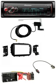 Автомагнитола для Fiat 500X (с 2015) Pioneer Bluetooth, DAB, USB, MP3