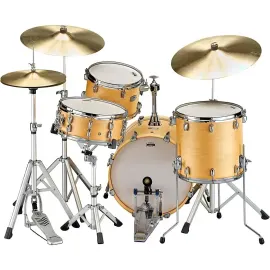 Yamaha Tour Custom Maple 3-Piece Shell Pack w/18" Bass Drum Butterscotch Satin