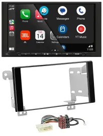JBL USB 2DIN MP3 Bluetooth AUX Autoradio für Subaru Forester Impreza XV ab 12