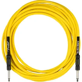 Инструментальный кабель Fender Tom Delonge To The Stars Instrument Cable Yellow 5.7 м