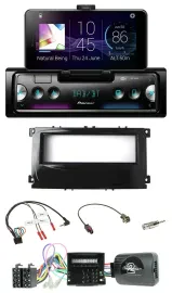 Pioneer USB Lenkrad Bluetooth DAB Autoradio für Ford Galaxy Focus C-Max Can ab 2