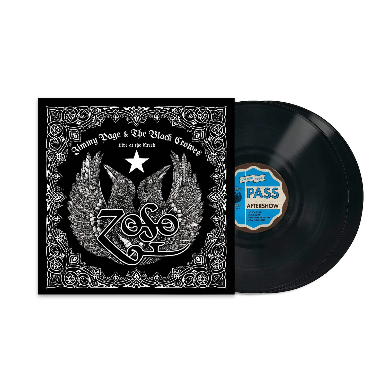 Виниловая пластинка Jimmy Page & The Black Crowes – Live At The Greek Релиз 2025