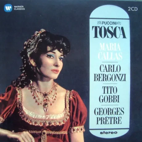 MARIA CALLAS / CARLO BERGONZI / TITO GOBBI / GEORGES PRÊTRE - PUCCINI:Tosca (2CD)