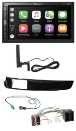 Pioneer USB 2DIN Bluetooth DAB MP3 Autoradio für Alfa Giulietta schwarz glänzend