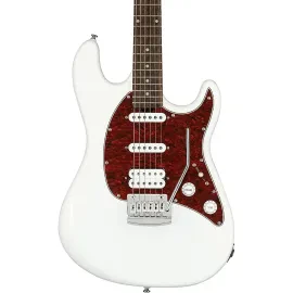 Sterling by Music Man SUB Series Cutlass HSS Electric Guitar Olympic White