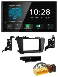 Kenwood Bluetooth MP3 DAB USB 2DIN Autoradio für Mazda 5 (CR, ab 2010)