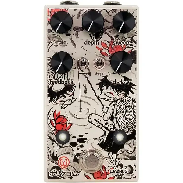 Педаль эффектов для электрогитары Walrus Audio Polychrome Analog Flanger