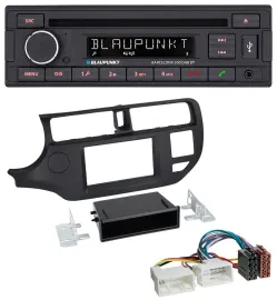 Blaupunkt USB DAB CD Bluetooth MP3 Autoradio für Kia Rio (UB 2011-2014) schwarz