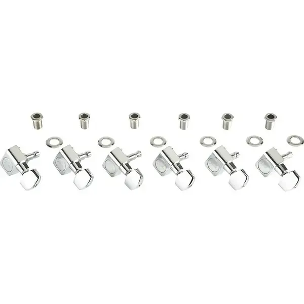 Колки гитарные Fender American Standard Tuning Machines Set Chrome