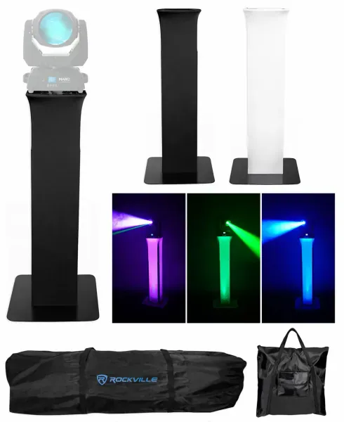 (1) Totem Light Stand+Black+White Scrims For Marq Gesture Beam 500