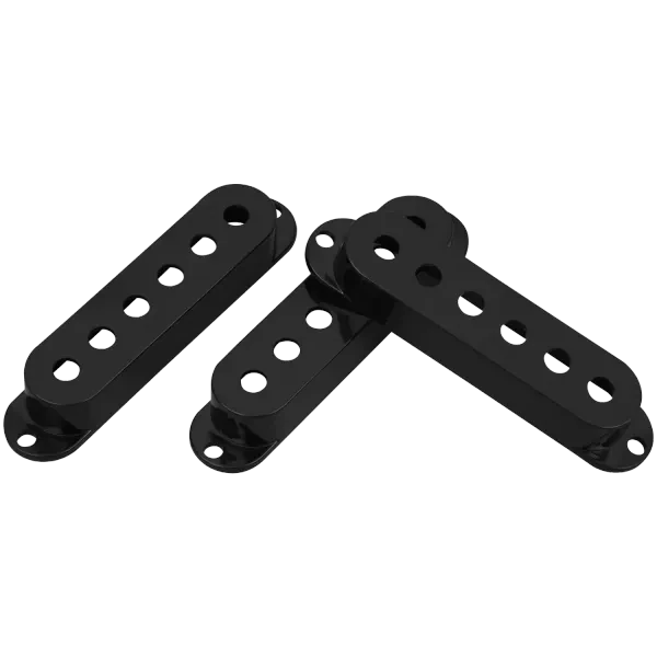 Крышка звукоснимателя DiMarzio DM2001BKU Black (3 штуки)