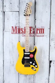 Электрогитара Squier by Fender Affinity Stratocaster FSR HSS Graffiti Yellow