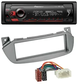 Pioneer MP3 USB DAB Bluetooth Autoradio für Nissan Pixo UA0 09-13 Suzuki Alto GF