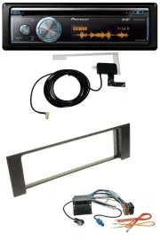Pioneer Bluetooth DAB MP3 USB CD Autoradio für Audi A4 00-04 B6 Quadlock Fakra