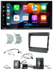 Kenwood DAB USB Bluetooth 2DIN Lenkrad Autoradio für Porsche Panamera Soundsyste