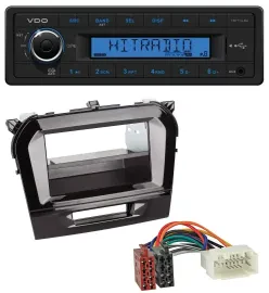 Автомагнитола для Suzuki Vitara VDO 1DIN MP3 USB AUX (с 2015)