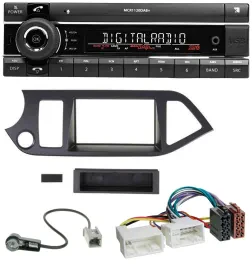 Kienzle Bluetooth MP3 USB DAB Autoradio für Kia Picanto ab 2011 Start-Stop