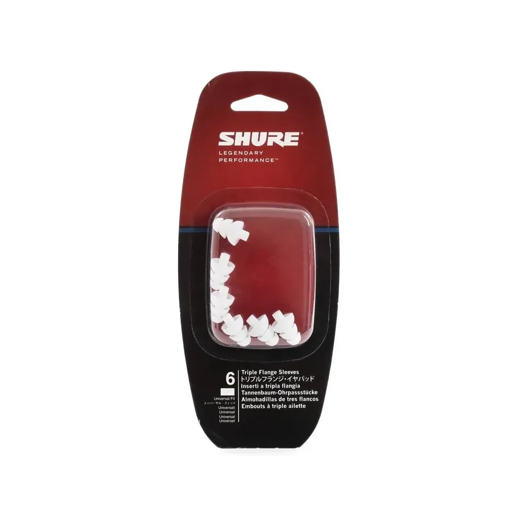 Амбушюры для наушников Shure EATFL1-6 White (6 штук)