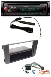 Автомагнитола Pioneer USB DAB MP3 Bluetooth CD для Audi A6 (C5) 2001–2005, Quadlock