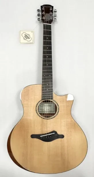 GA-2024 Акустическая гитара, цвет натуральный, Caraya