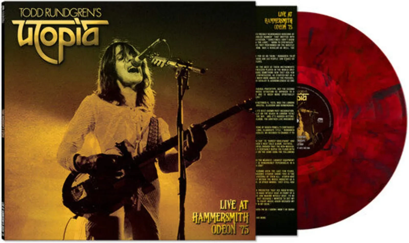 Виниловая пластинка Todd Rundgren – Live At Hammersmith Odeon '75 (Релиз 2025)