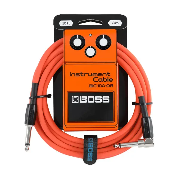 Инструментальный кабель BOSS BIC-10A-OR Orange 3 м