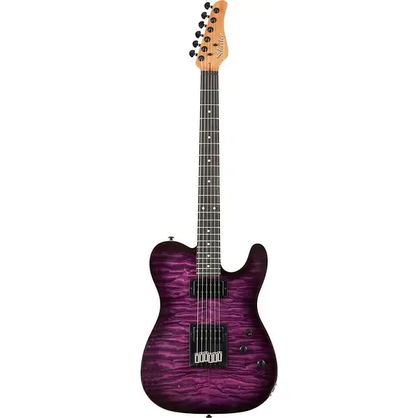 Электрогитара Schecter PT Pro Transparent Purple Burst